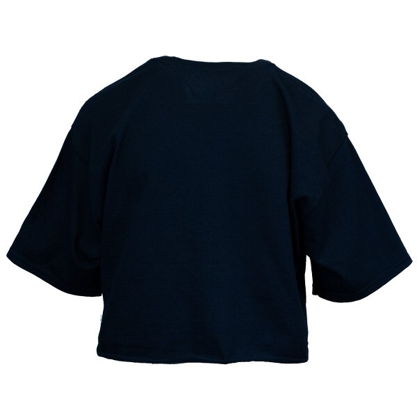 Women's Champion cropped fit raw hem Utah State Aggies t-shirt